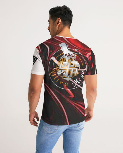 Red Marble 7 Mens Tee